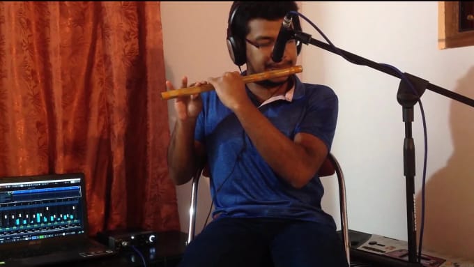 Hire a freelancer to play indian and western flute parts for your session