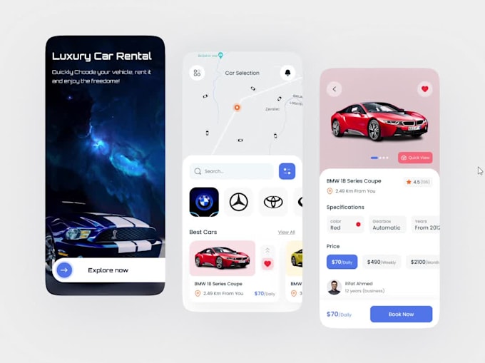 turn your ideas into high converting uiux design for web or mobile app design