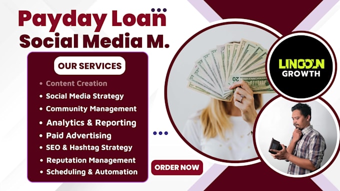 be your payday loan social media marketing manager active business
