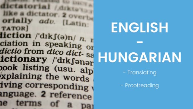 Translate english to hungarian or hungarian to english by Misterrolf