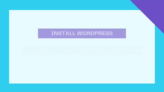 install wordpress ,setup and do customization in 1 hour