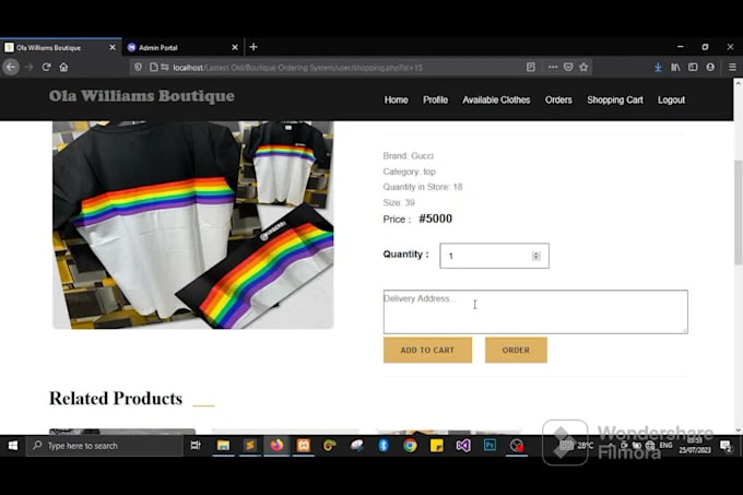 Design and develop website using php, html, css and xampp by Codes_zone ...