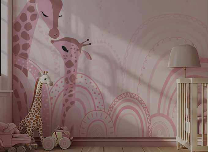 Design adorable, high quality wallpapers for your kids room by Arttalk ...