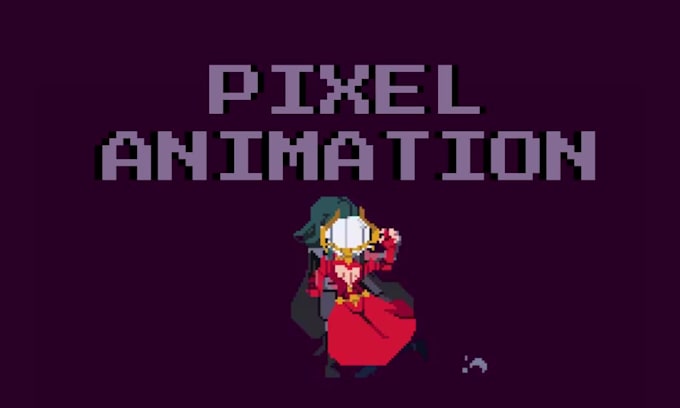 do pixel art sprite, 2d sprite, pixel art animation for game