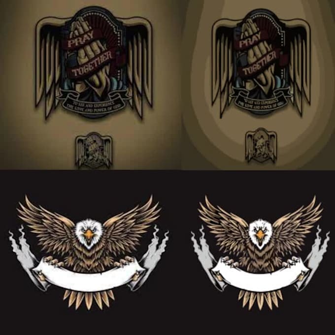 do vector trace with logo perectly
