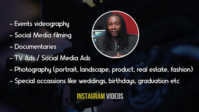be your videographer anywhere in kenya