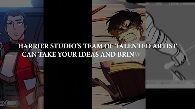 create professional webtoons and comics from your script