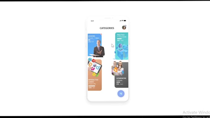Do 3d app ui ux prototype mockup in 12 hr by Mahnoorchaud272 | Fiverr