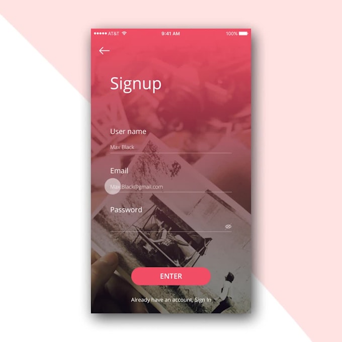 design morden android UI for your mobile app