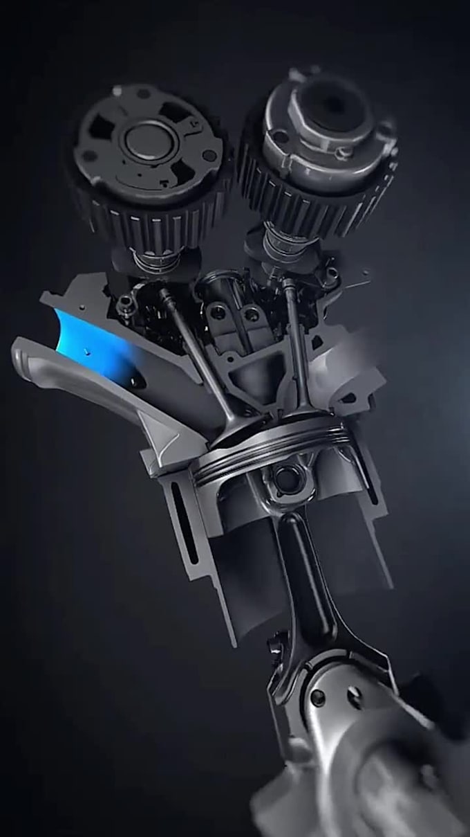 make mechanical manufacturing ready file, animation and renderings