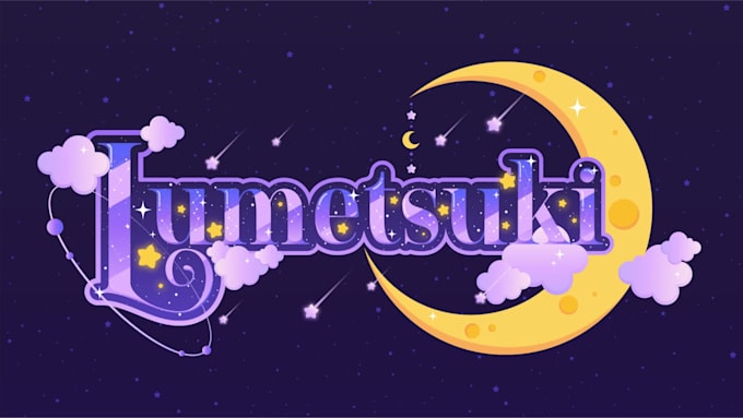 design cute logo for twitch vtuber and streamer