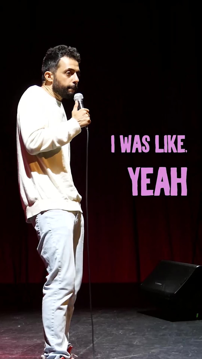 edit your standup comedy reels with creative subtitles