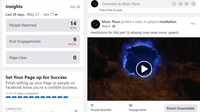 create design facebook business page or fan page