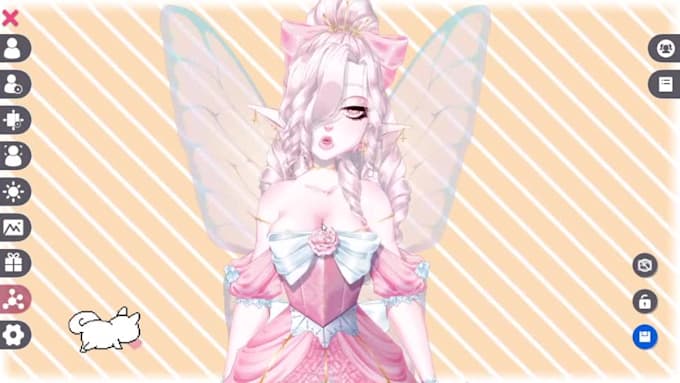 draw you a professional vtuber model for live 2d