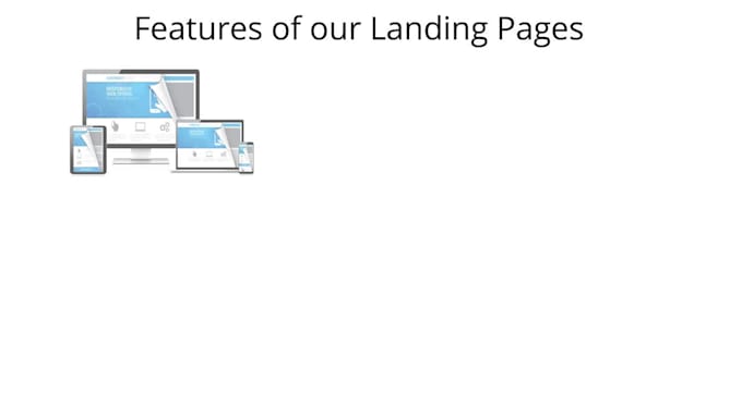 design responsive landing or squeeze page