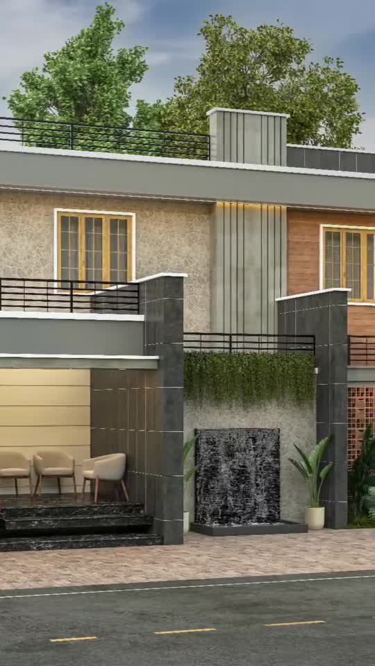 create 3d architectural exterior and interior rendering