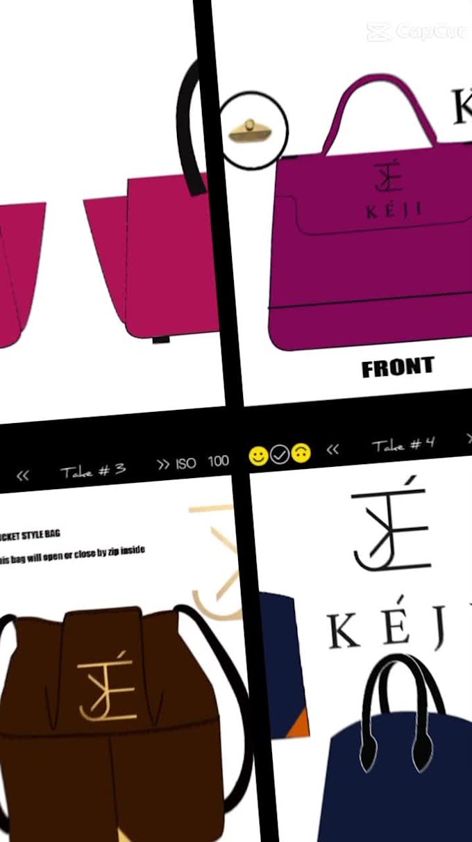 design creative handbags for your brand