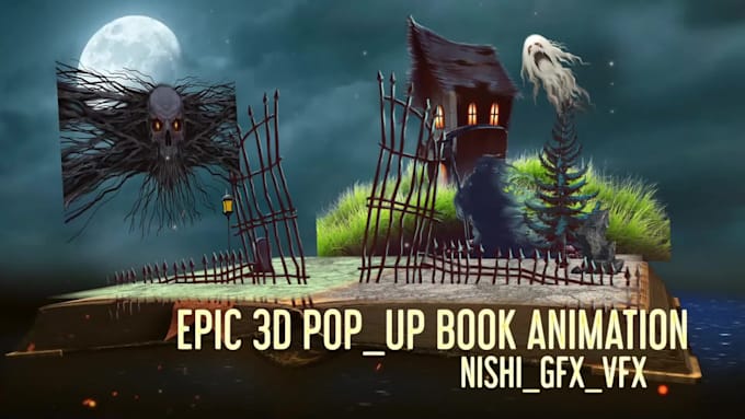 I will create epic cinematic book trailer promo for you