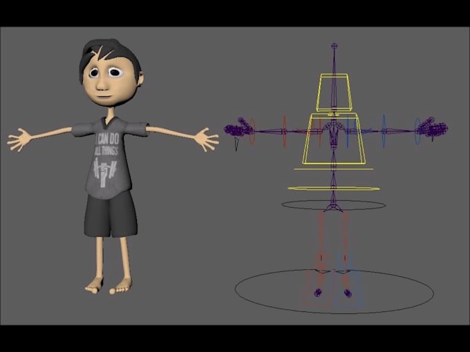 rig in autodesk maya