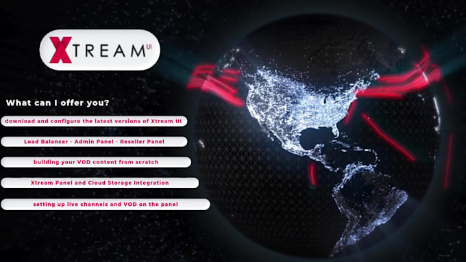 install and configure xui one or xtream UI panel for you