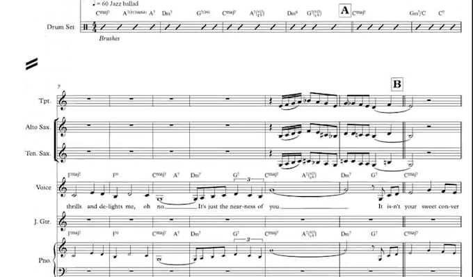 transcribe any music into sheet music