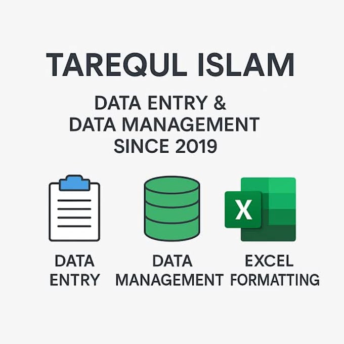 manage and enter your data professionally