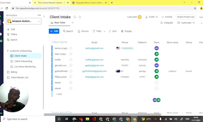 setup monday CRM project management monday com monday board