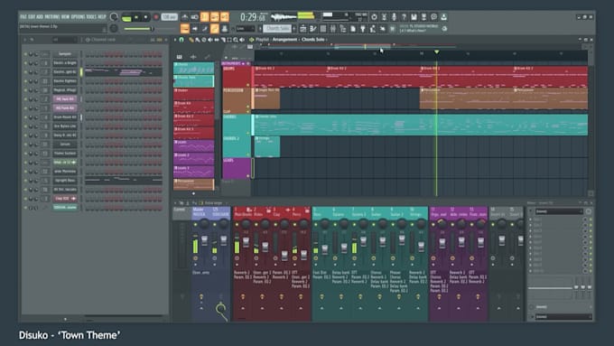 produce electronic music for indie games, short films, etc
