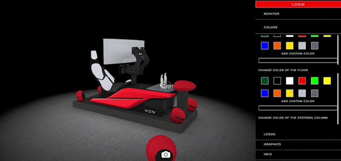 create 3d web product configurator
