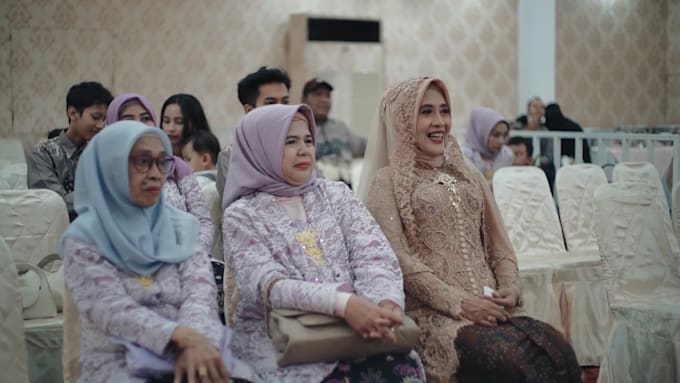 do cinematic wedding video editing