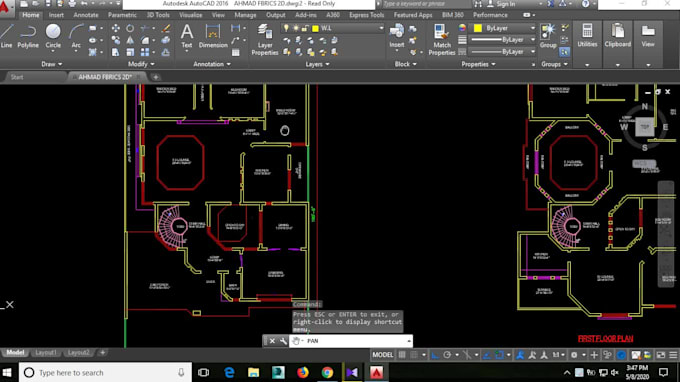 draw your sketch in auto cad super fast