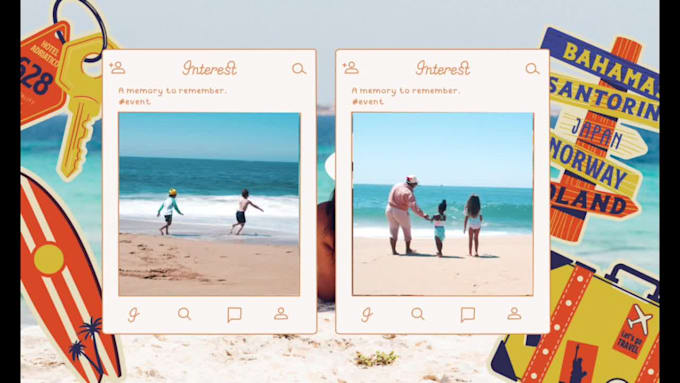 make an awesome photo slideshow video for you