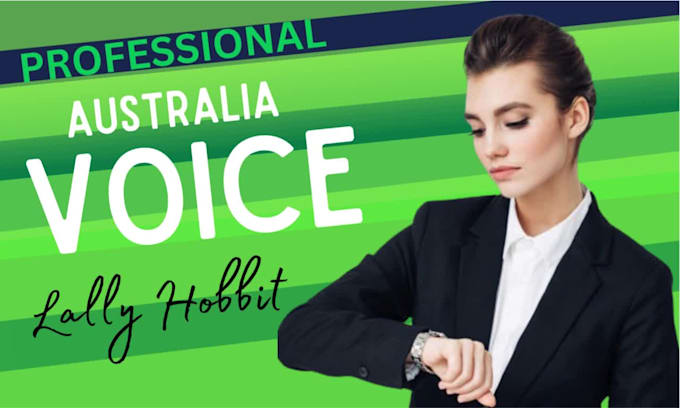 record an engaging, warm female australian voice over