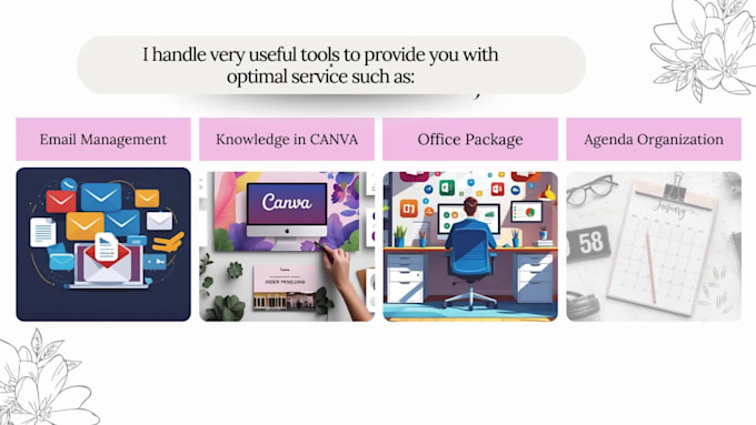 be your virtual assistant and customer service