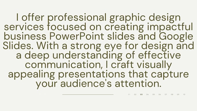 create business powerpoint slides and google slides
