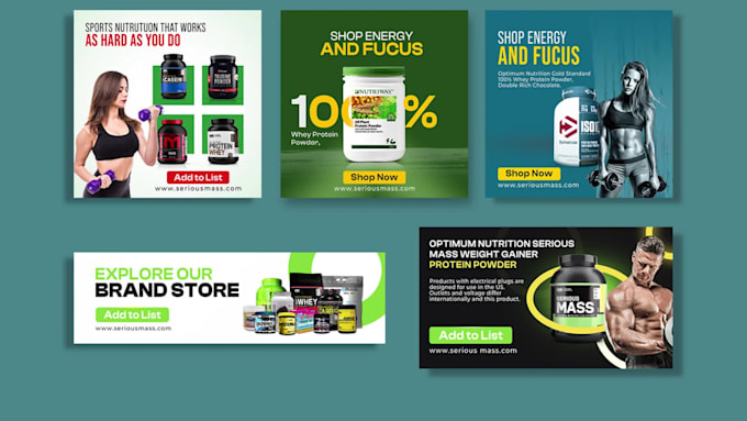eye catching google ads or web banners