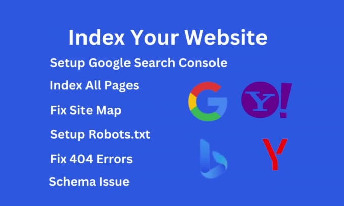 Index Your Website In Google, Yahoo, Bing, Yandex And Fix Error By ...