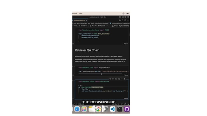 build a custom rag system using python, openai and hugginface API