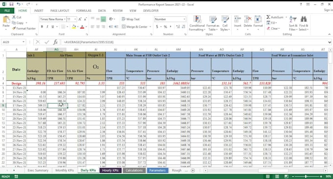 do energy efficiency calculations and system optimization