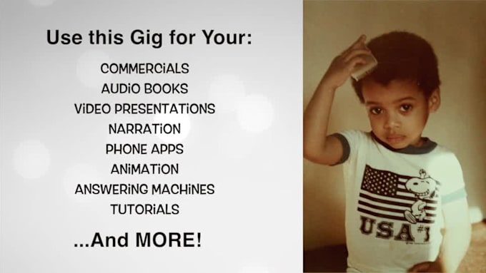 record a professional male voice over