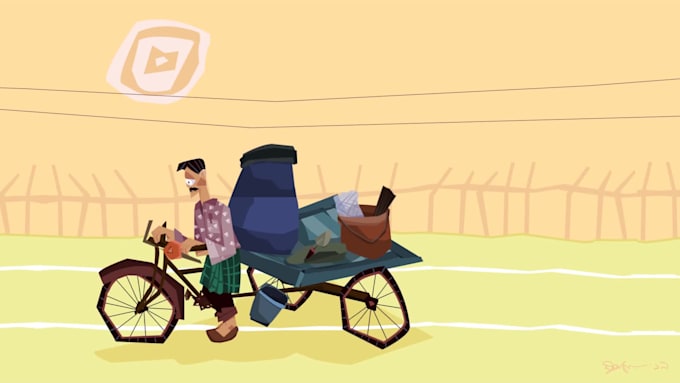 design 2d animation from hand drawn artwork