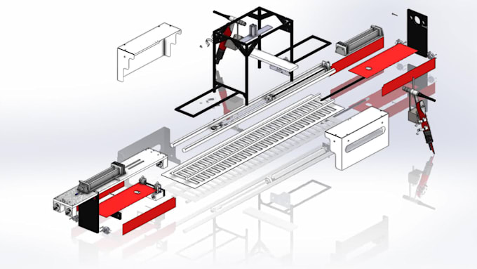 provide industrial 3d cad modeling, mechanical design, and rendering services