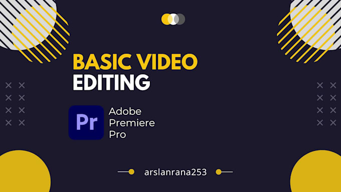 do basic video editing trim, add a logo, transition, etc