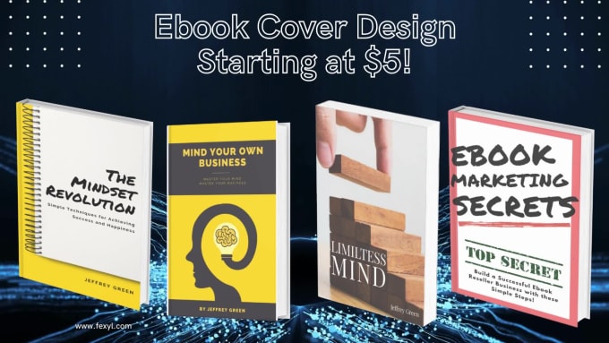 Design a professional eye catching ebook cover by Fexylco | Fiverr