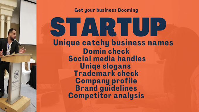 create a unique business name, brand name, and slogan