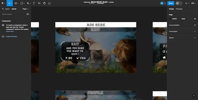 design a professional UI for your unity game