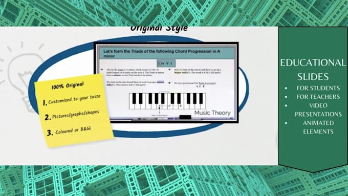 make music educational slides and presentations