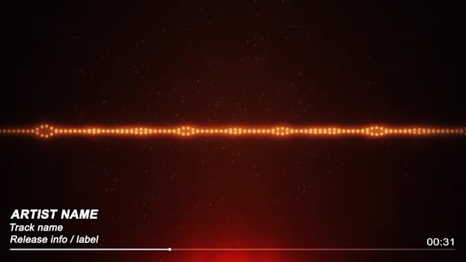create a sound visualizer video