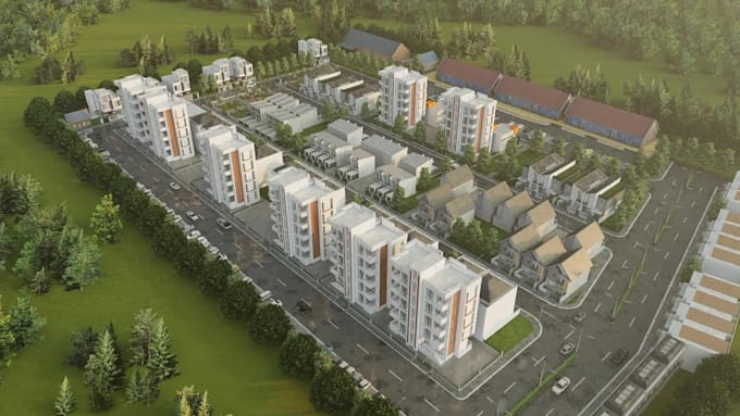 do modeling, 3d exterior, interior, architectural animation