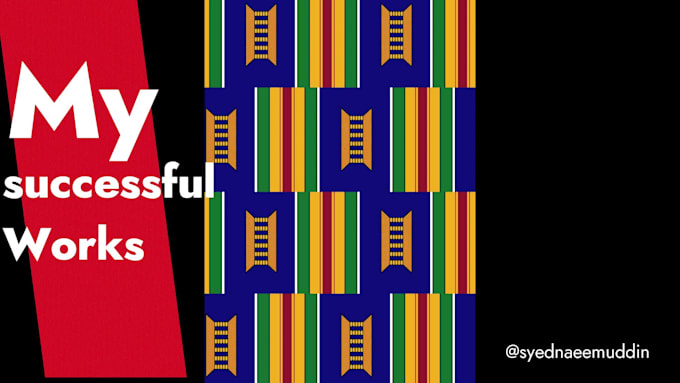 create seamless african wax print design, digital design